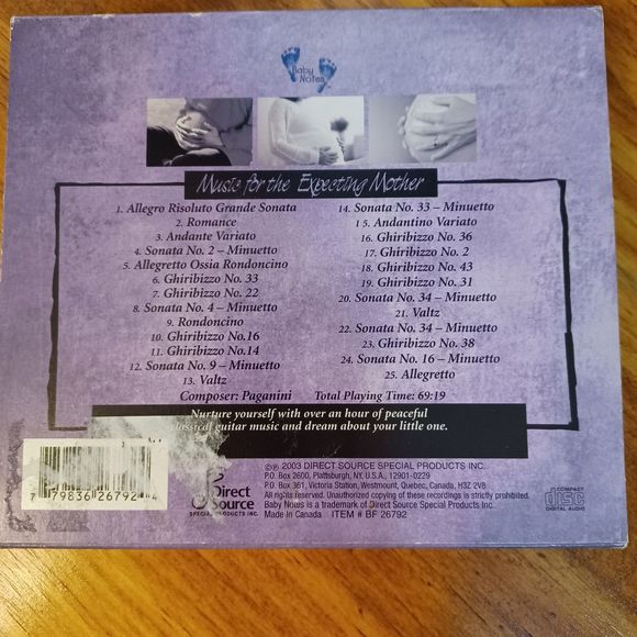 Cd Music For The Expecting Mother - Picture 7 of 8
